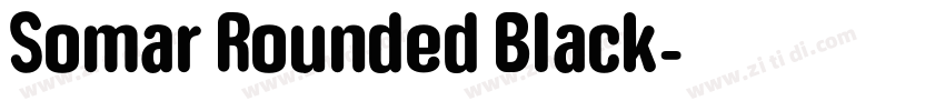 Somar Rounded Black字体转换 Somar Rounded Black字体转换